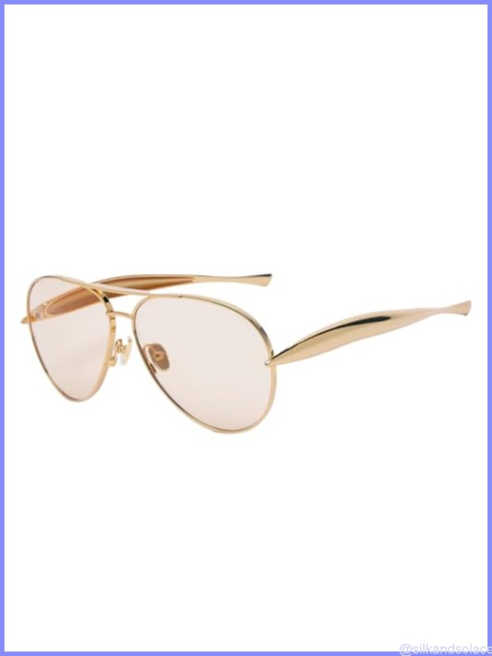Oversized Aviator Sunglasses Women 70s Retro Metal UV400 Polarized Shades